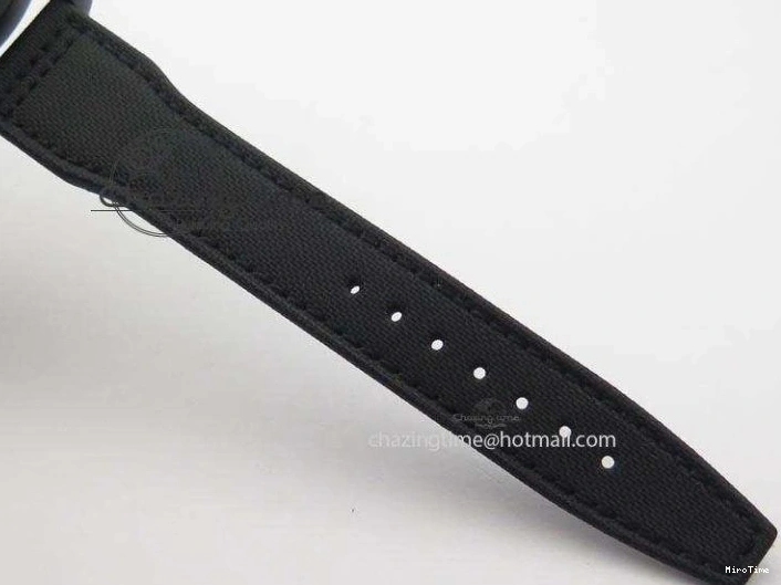 MIROTIME 0521 Pilot Chrono IW388003 Real Ceramic V6F 1:1 Best Edition On Black Nylon Strap A StreetReady 7284